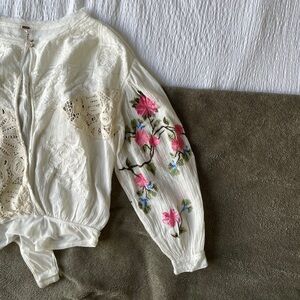 NWOT Free People Making Harmony Bodysuit